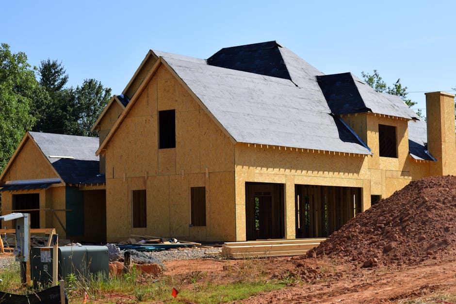 Construcție casă în desfășurare — fotografii before/after ale proiectelor convertesc vizitatorii în lead-uri calificate