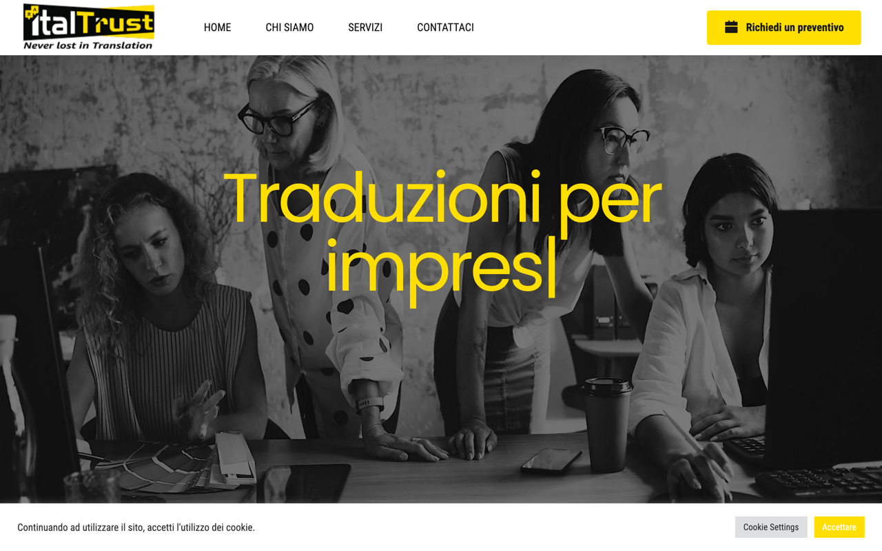 Screenshot ItalTrust