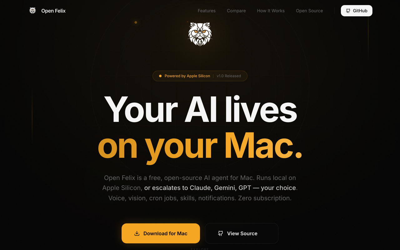 Screenshot OpenFelix